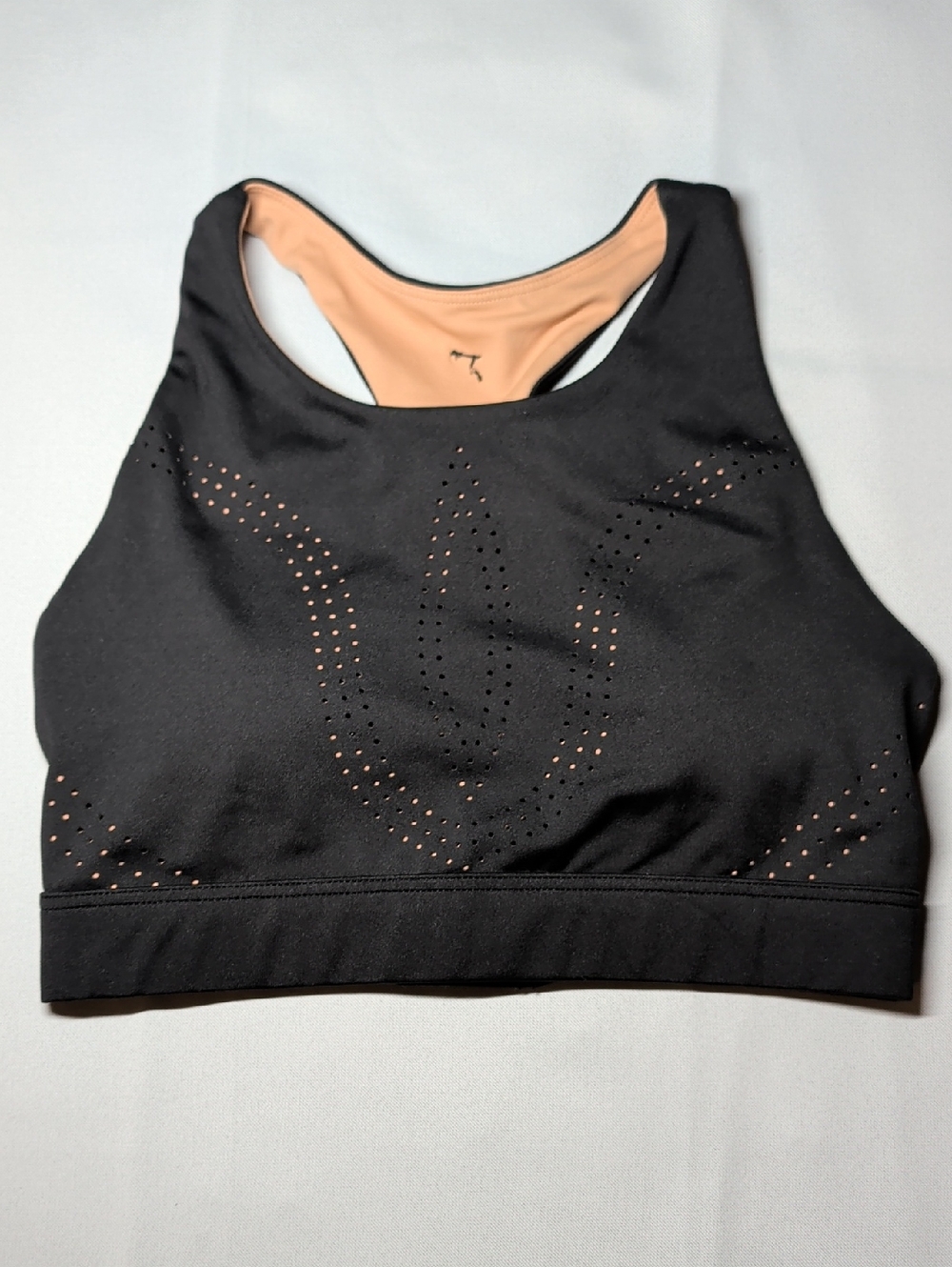 BuffBunny High Neck Laser Cut Sports Bra
